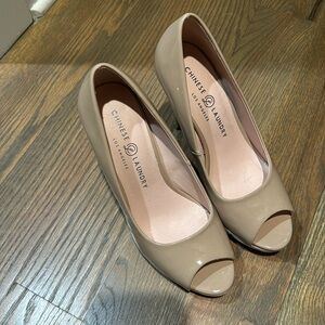 Nude Chinese Laundry Pumps